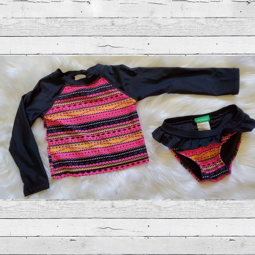 3T Bikini 2pc Rashguard Set